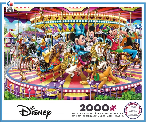 Ceaco - Disney - Castelo da Princesa - Quebra-Cabeça 2000 Peças